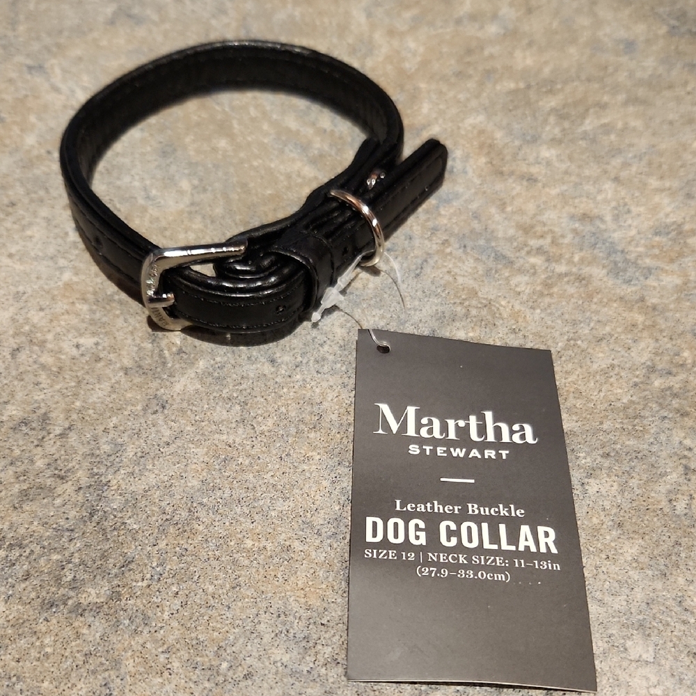 Martha Stewart Dog Collar